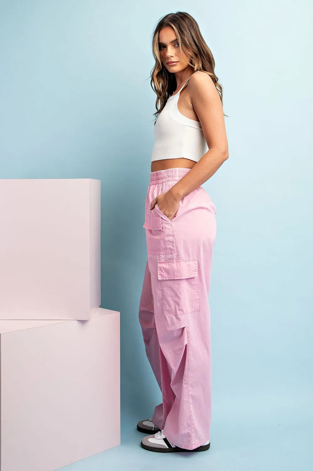 Baby Pink Street Pants