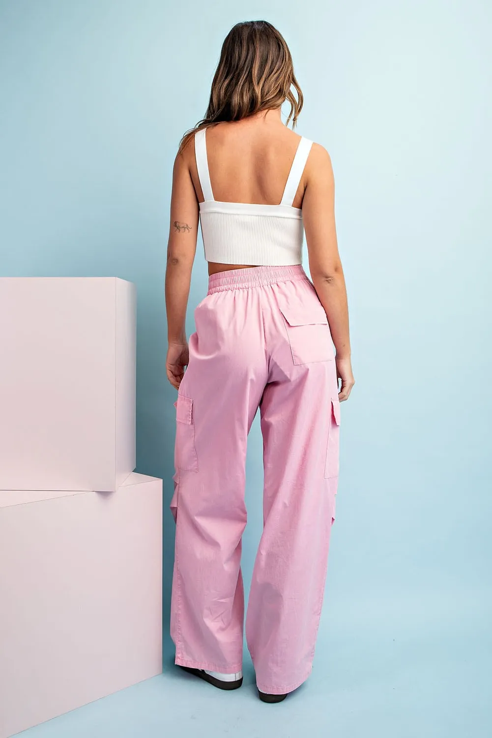 Baby Pink Street Pants