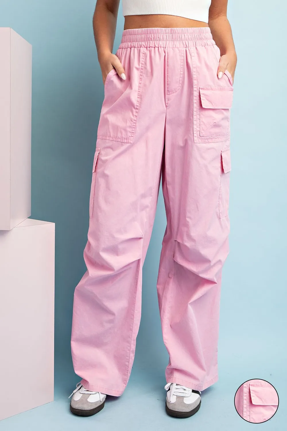 Baby Pink Street Pants
