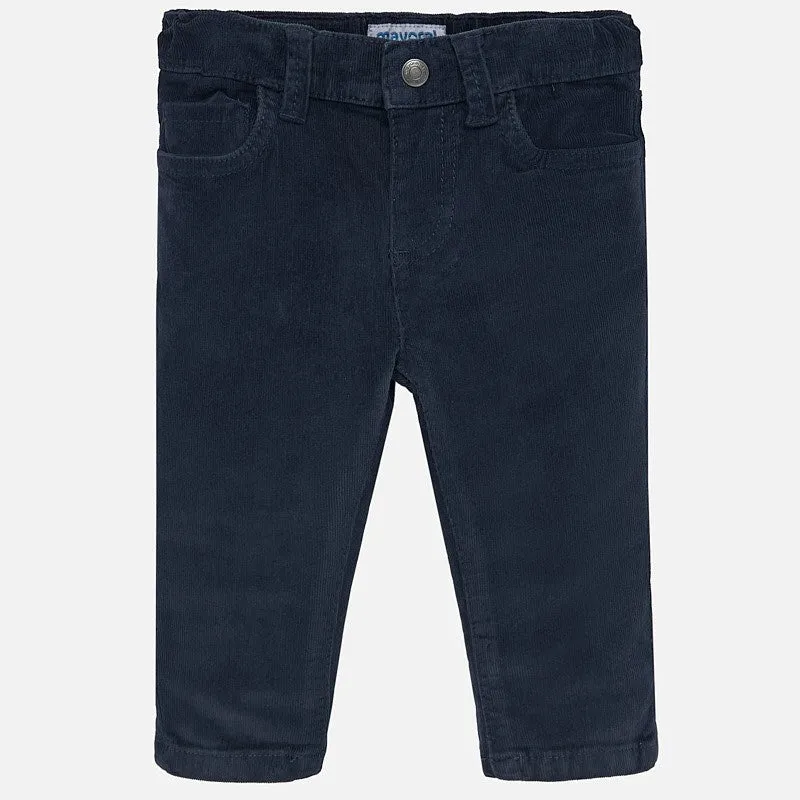 Basic Slim Fit Cord Trousers