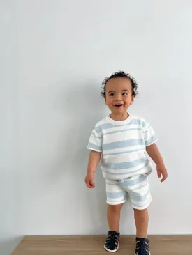 Lilla Hjärtat - Knitted Shorts | Ocean