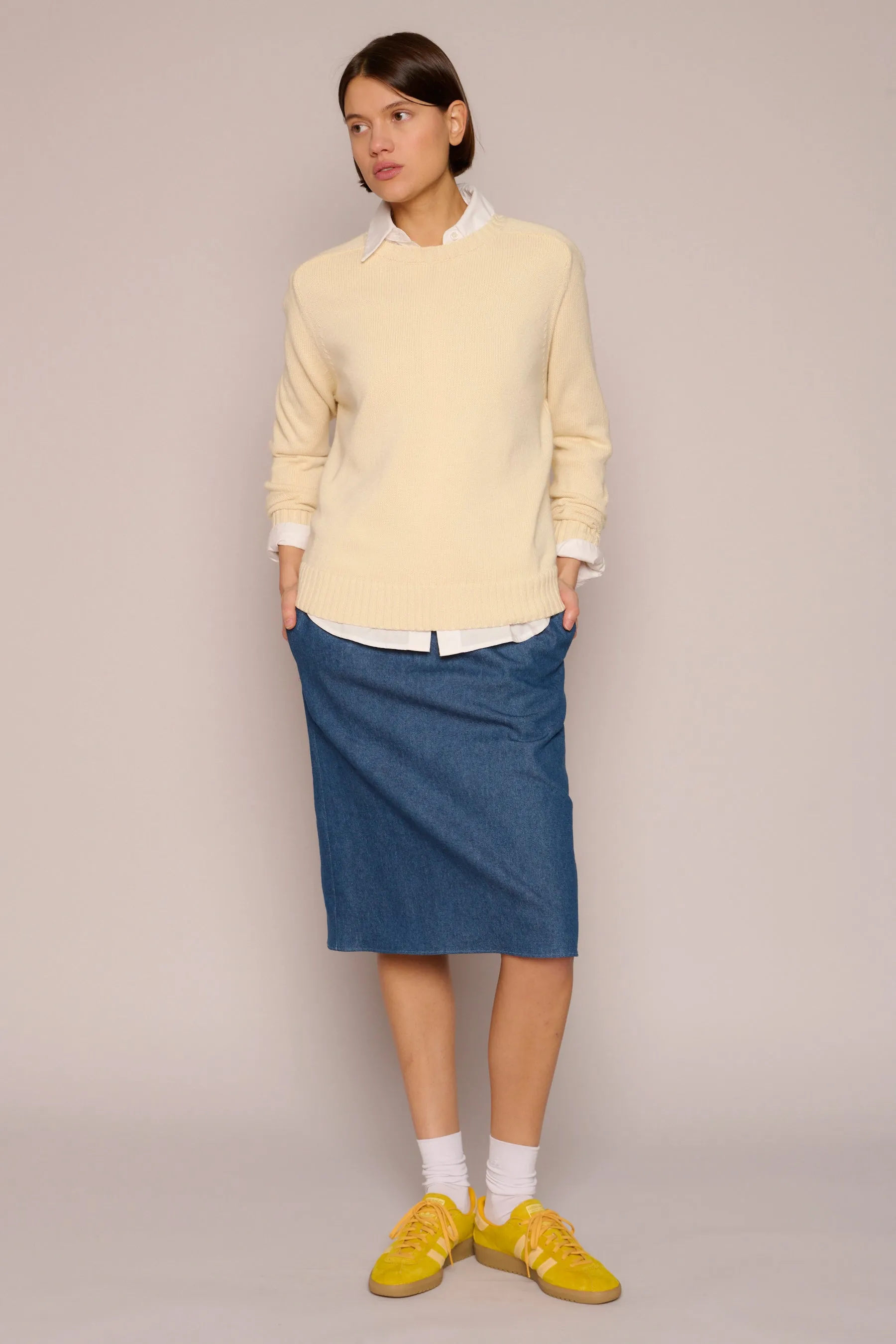 Madison Sweater in Cream