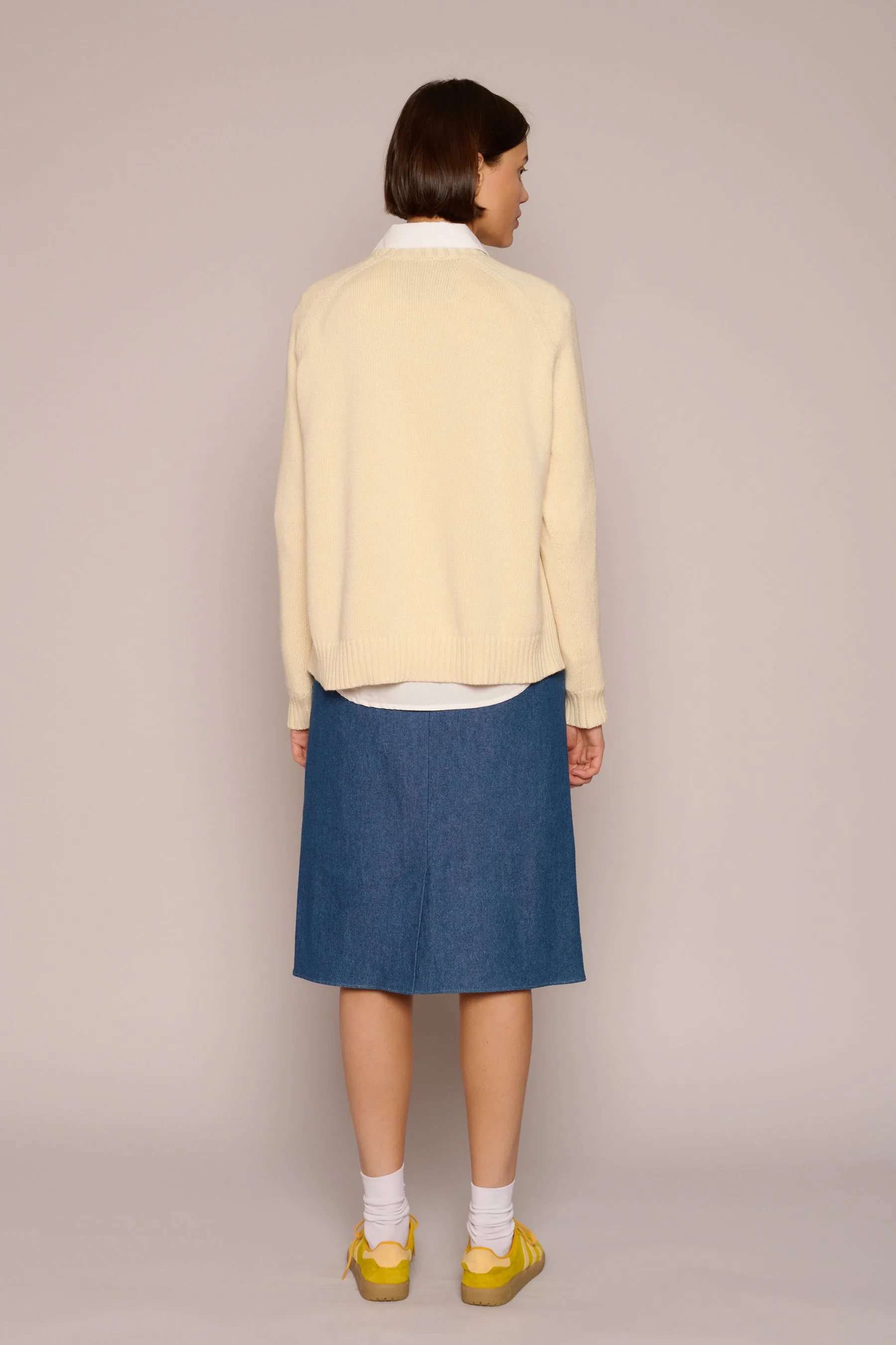 Madison Sweater in Cream