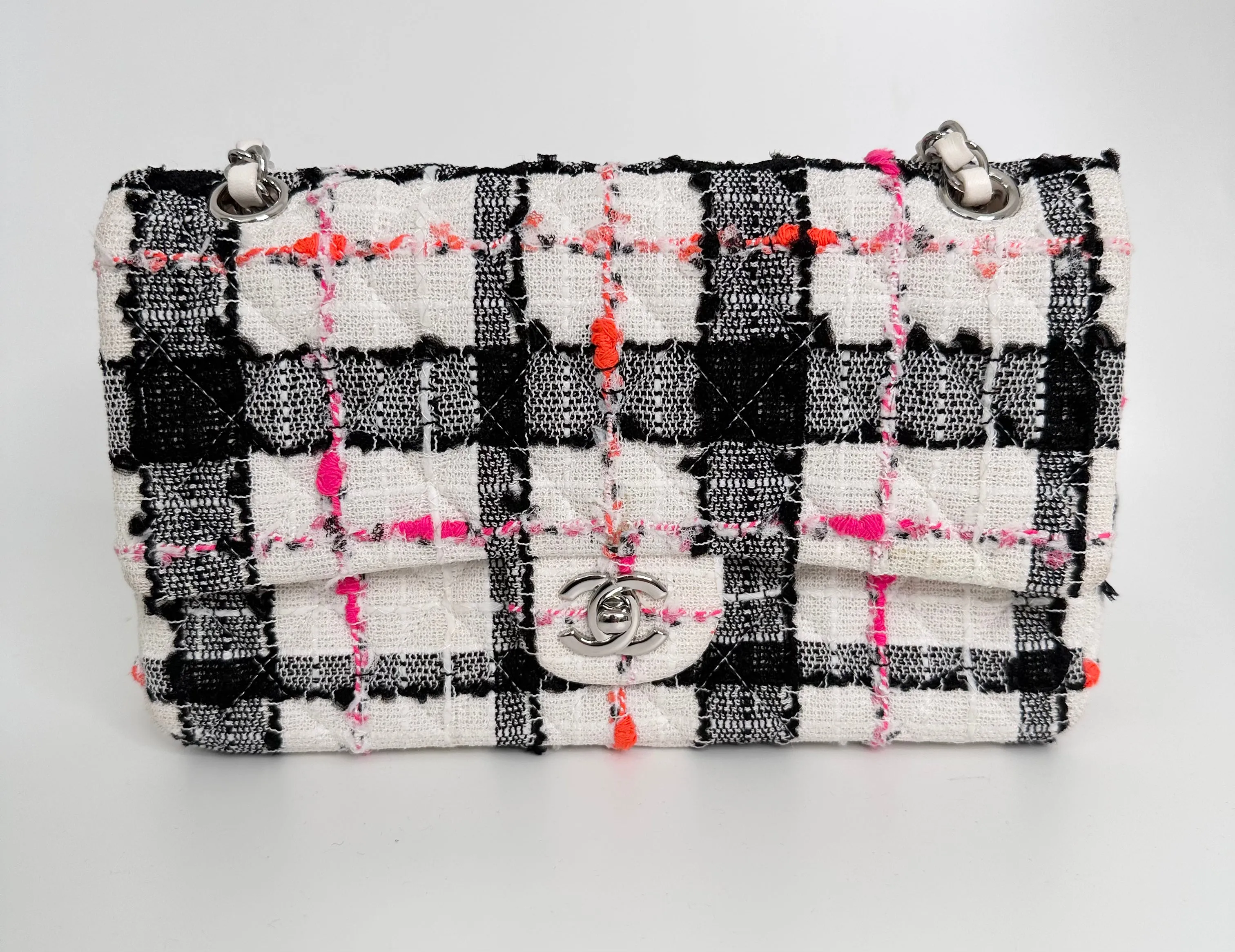 Medium Tweed Double Flap
