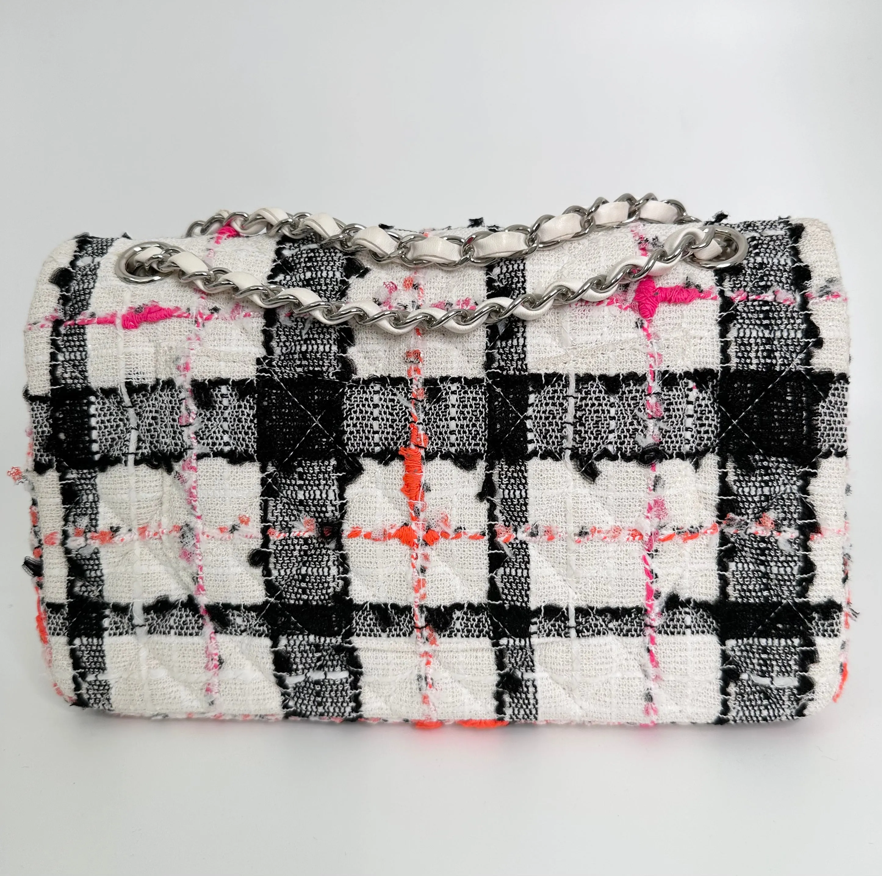 Medium Tweed Double Flap