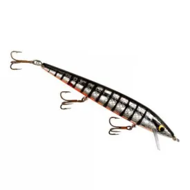Smithwick Floating Rattlin Rogue Chrome/Black Stripes 4-1/2"