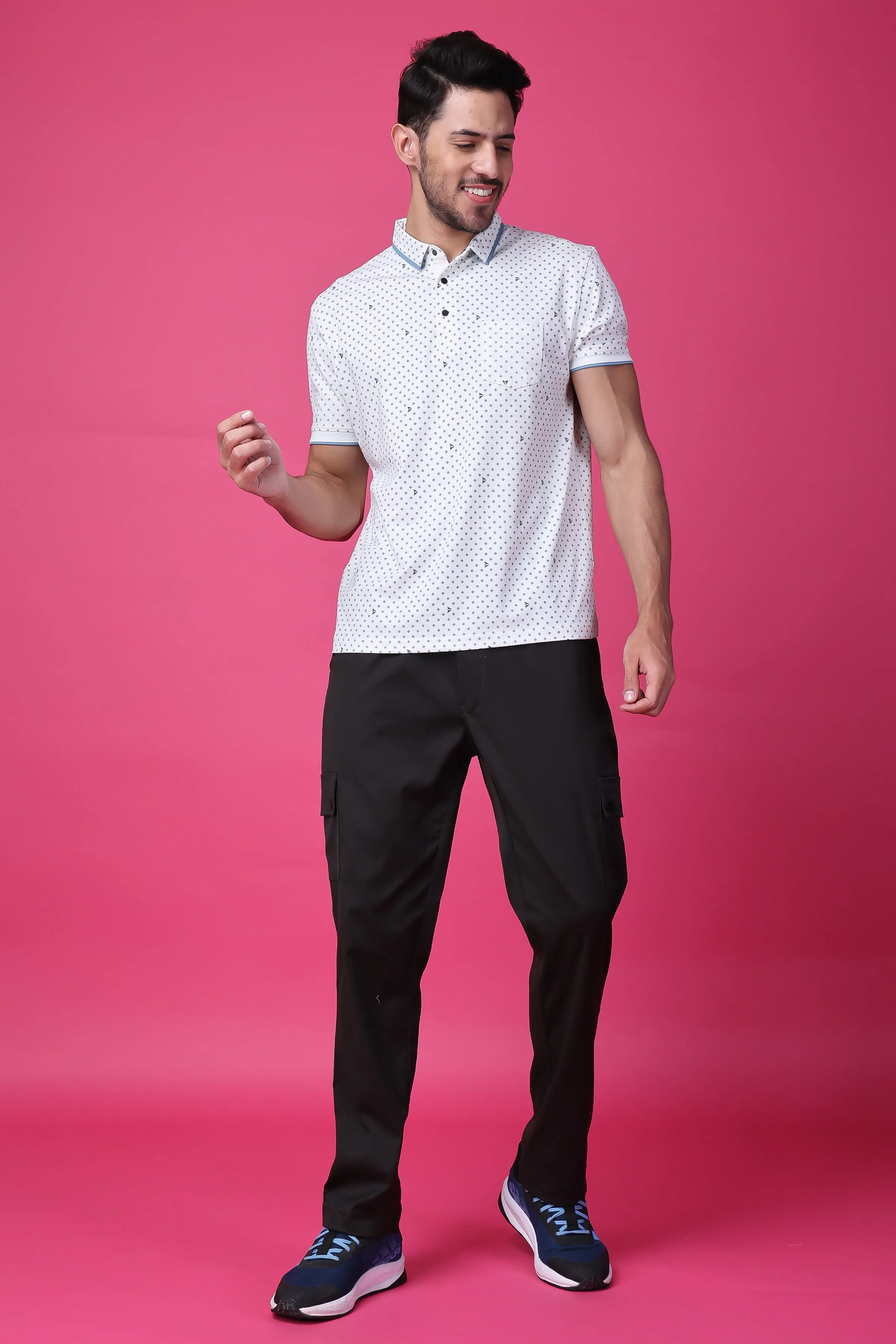 Smoke Black Stretch Cargo