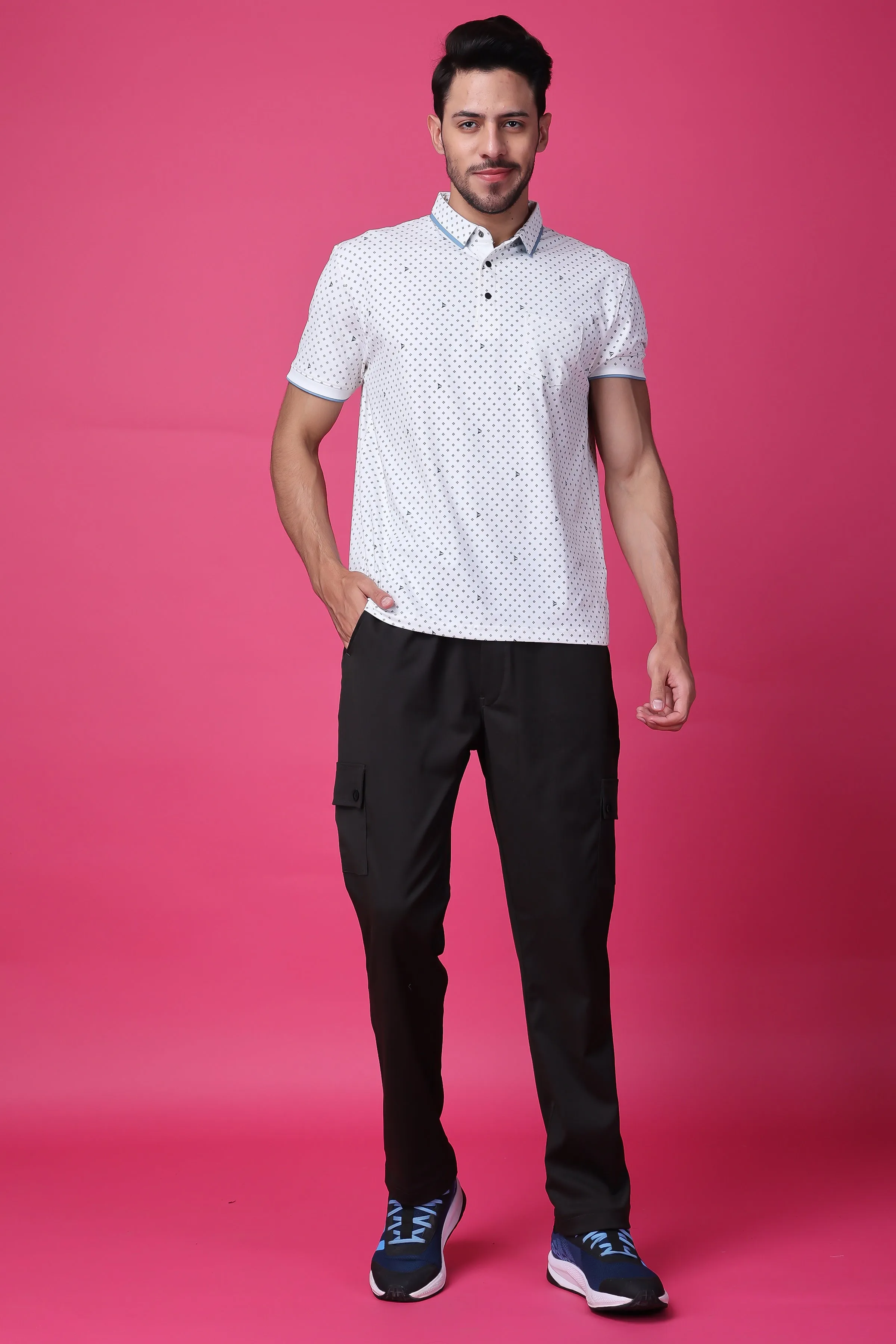 Smoke Black Stretch Cargo