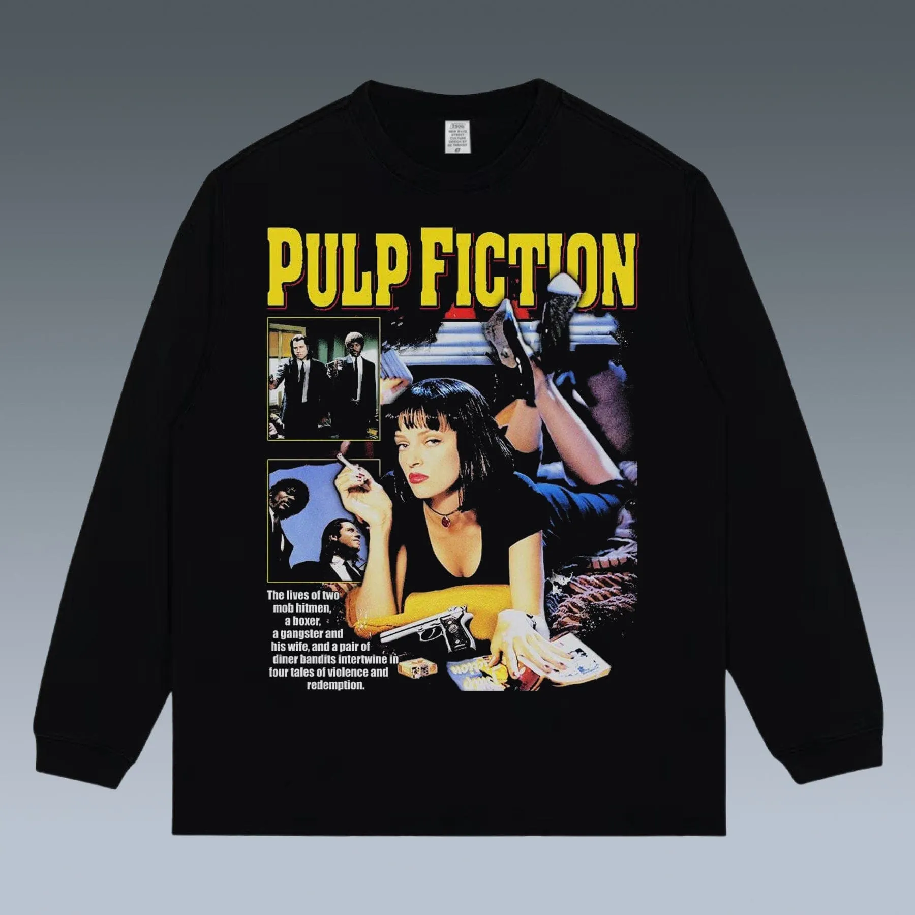 VINTAGE LONG SLEEVE TEE | PULP FICTION