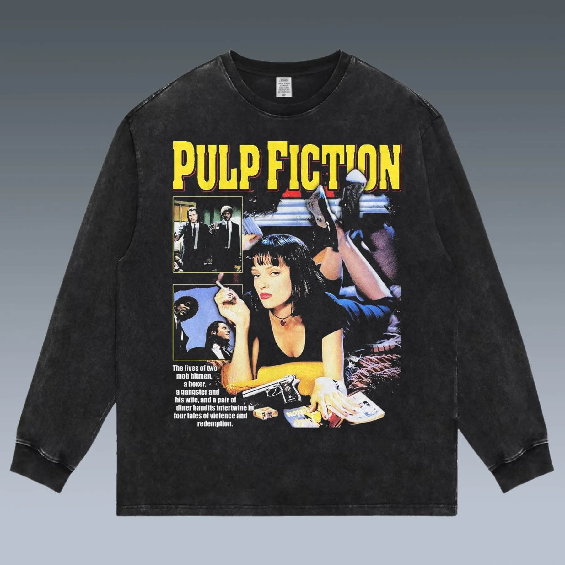 VINTAGE LONG SLEEVE TEE | PULP FICTION