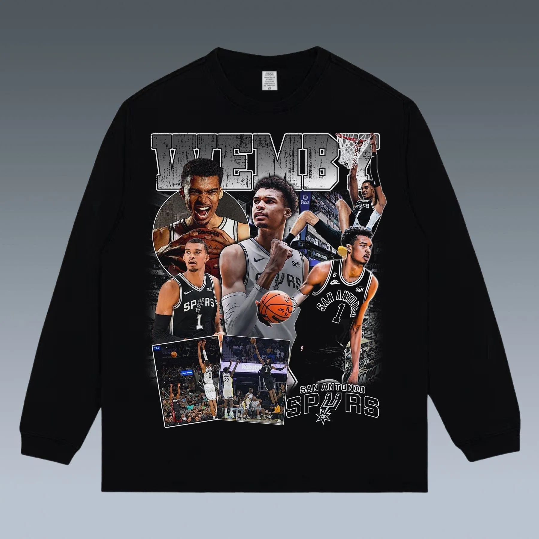 VINTAGE LONG SLEEVE TEE | WEMBY